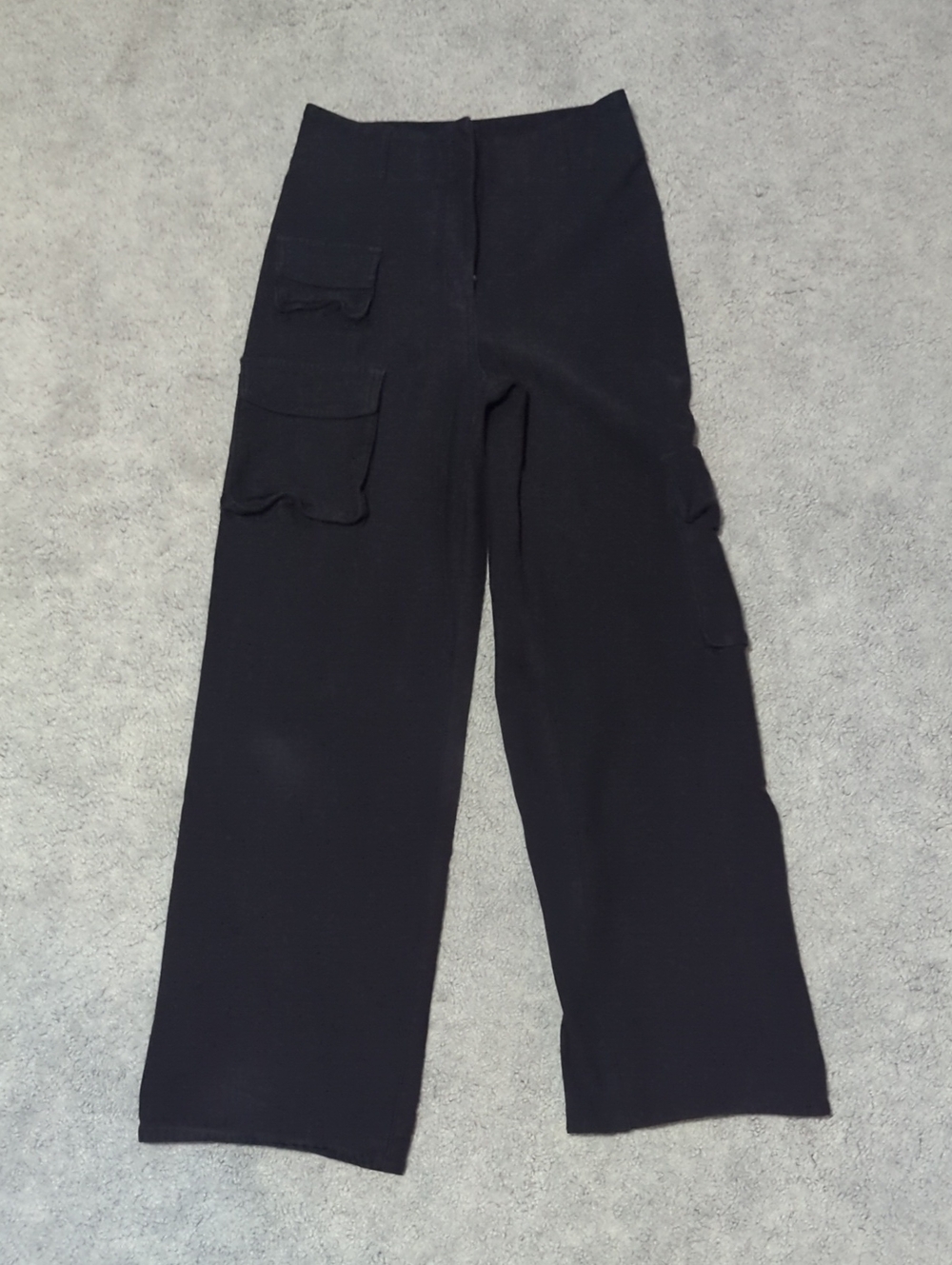 Wilfred Free Black Picture Cargo Pants